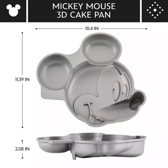 🚫SOLD🚫 Farberware Disney Mickey Mouse Cake Pan - Picture 4 of 9